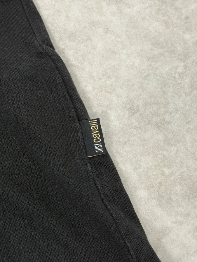 2000s Cavalli Dragon Black T-Shirt uOssUpn 10