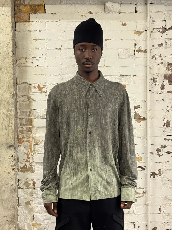 2000S Cavalli Elevated Brut Raw Fabric Shirt yLRIYev 1