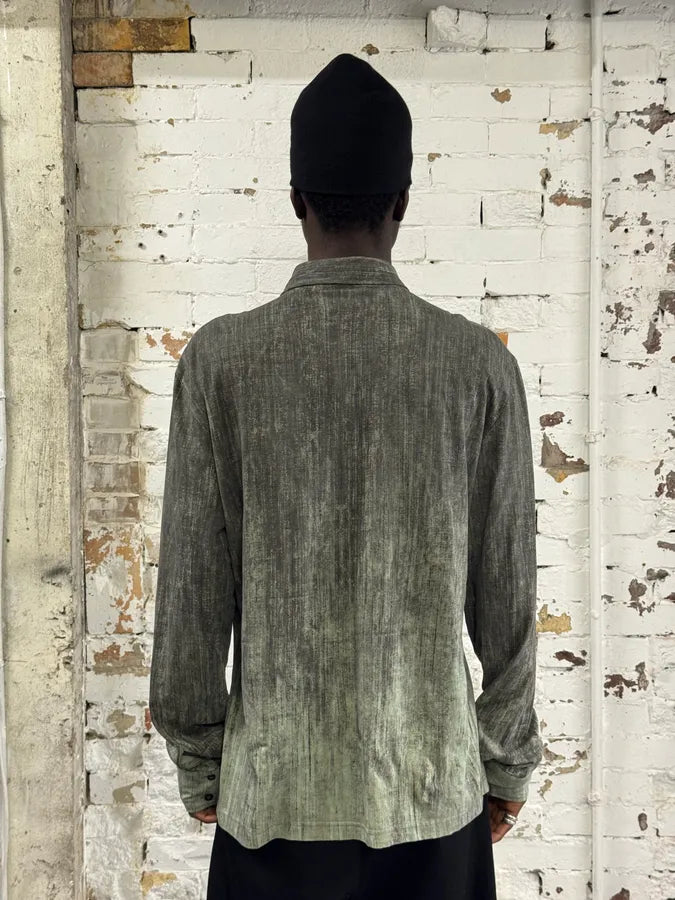 2000S Cavalli Elevated Brut Raw Fabric Shirt yLRIYev 2