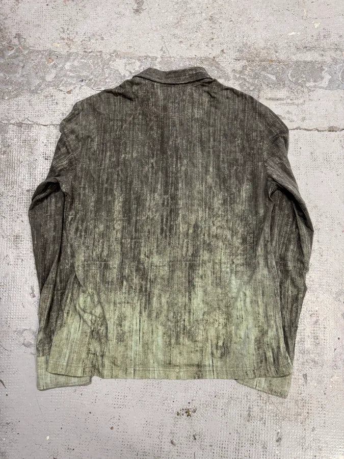 2000S Cavalli Elevated Brut Raw Fabric Shirt yLRIYev 4