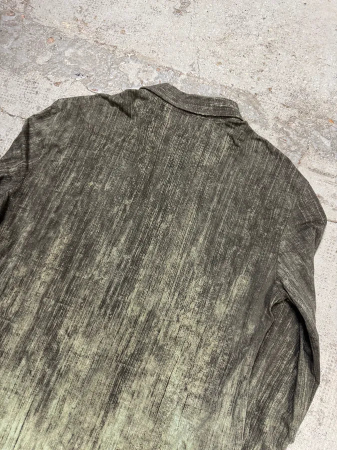 2000S Cavalli Elevated Brut Raw Fabric Shirt yLRIYev 5