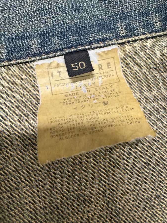 2000s Cavalli Embellished Faded Denim Jacket (M/L) pAllKJU 4