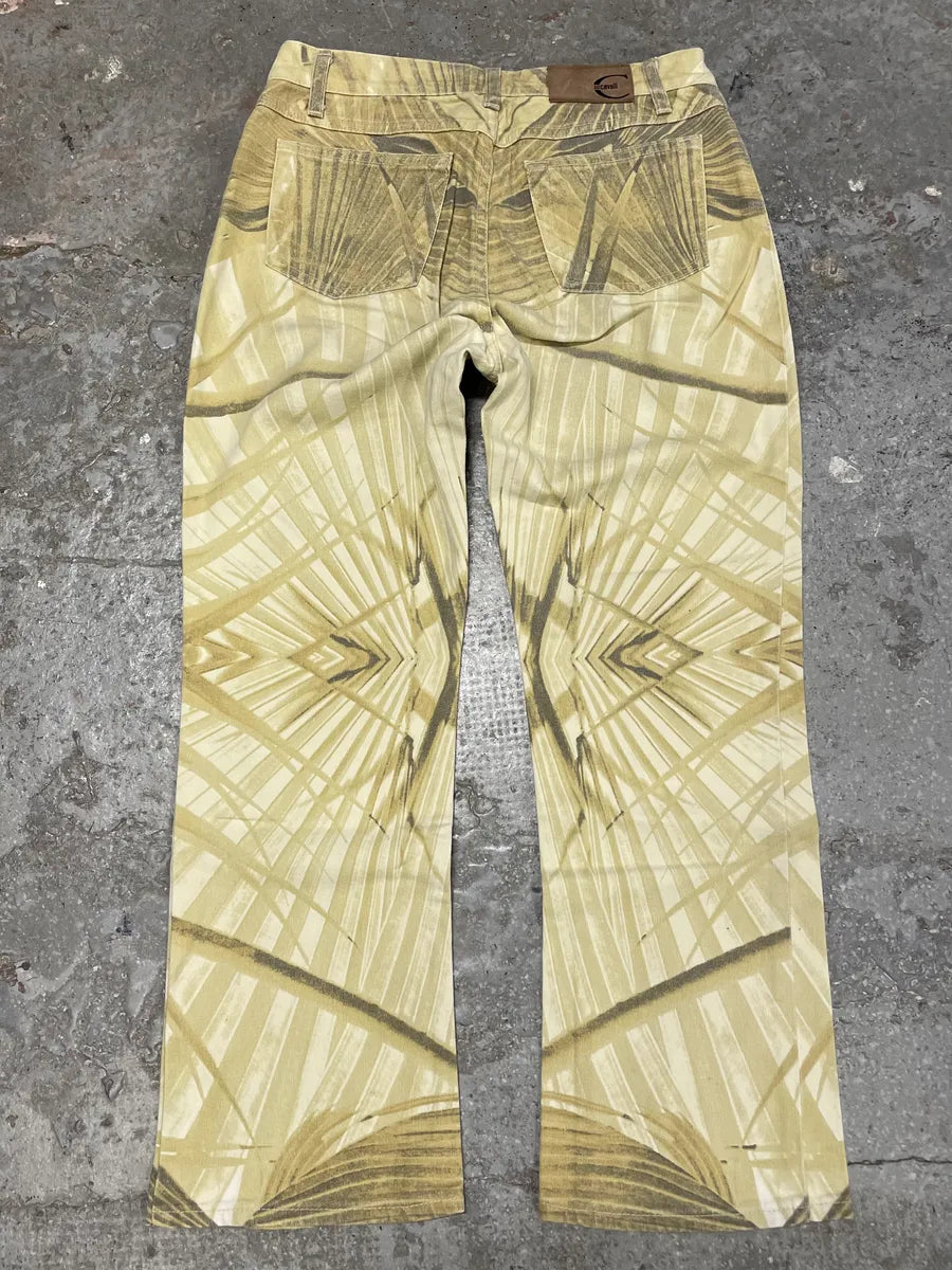 2000s Cavalli Enticing White Natural Pants (XS/S) ZkJnfZp 1