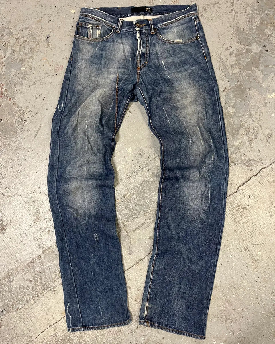 2000s Cavalli Faded Blue Rebel Jeans  LLdihVU 2