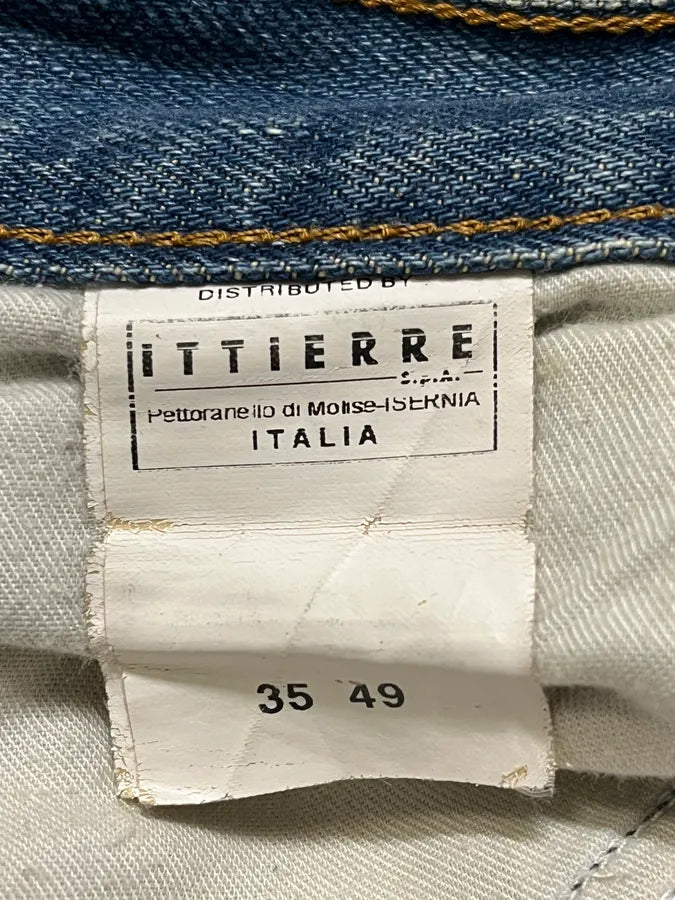 2000s Cavalli Faded Denim Distressed Denim Jeans QfGggYv 12