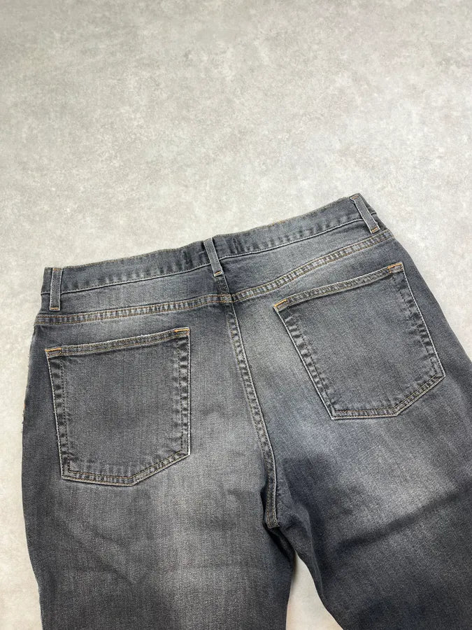 2000s Cavalli Faded Grey Denim Jeans wZFJskd 7