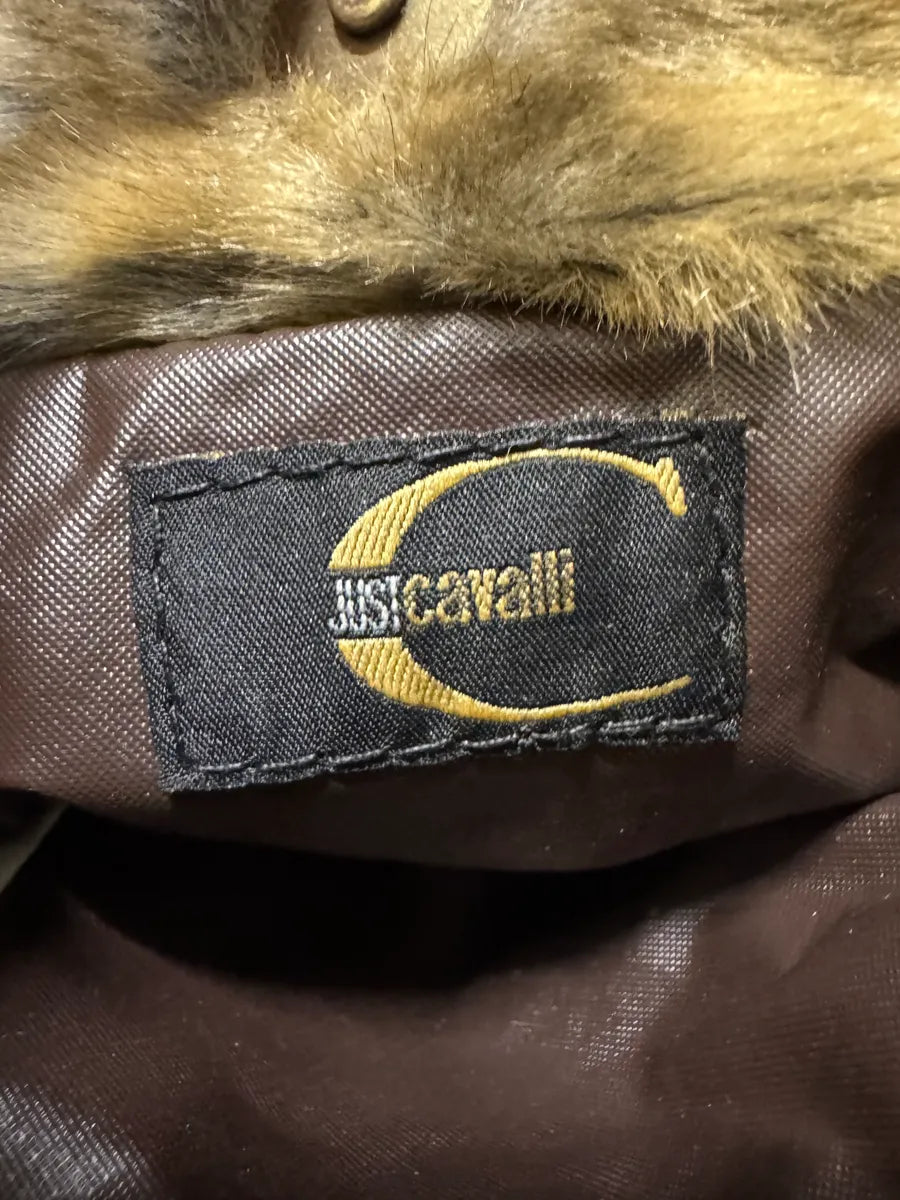 2000s Cavalli Faux Fur Beige Effect Shoulder Bag (OS) cmVxkbp 8