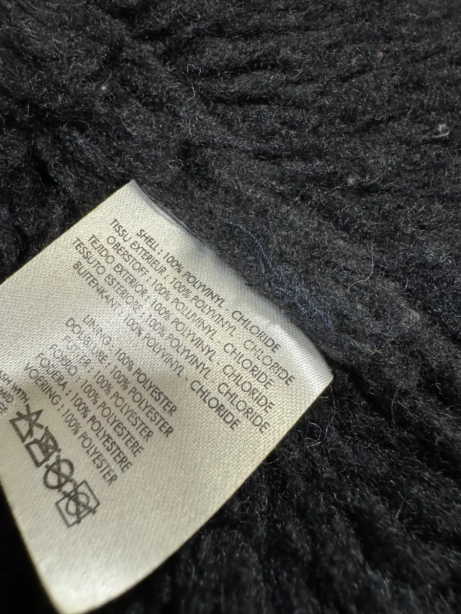 2000s Cavalli Faux Fur Distressed Rebel Blue Jacket (XS) 9