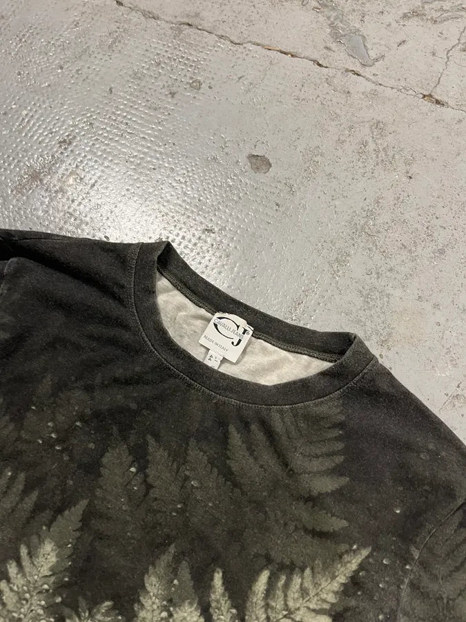 2000s Cavalli Forest Leaves Green Longsleeves aTXNmIz 4