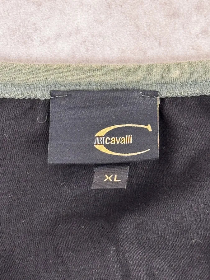 2000s Cavalli Free Woman Stars Black Longsleeves QdTMWMR 8