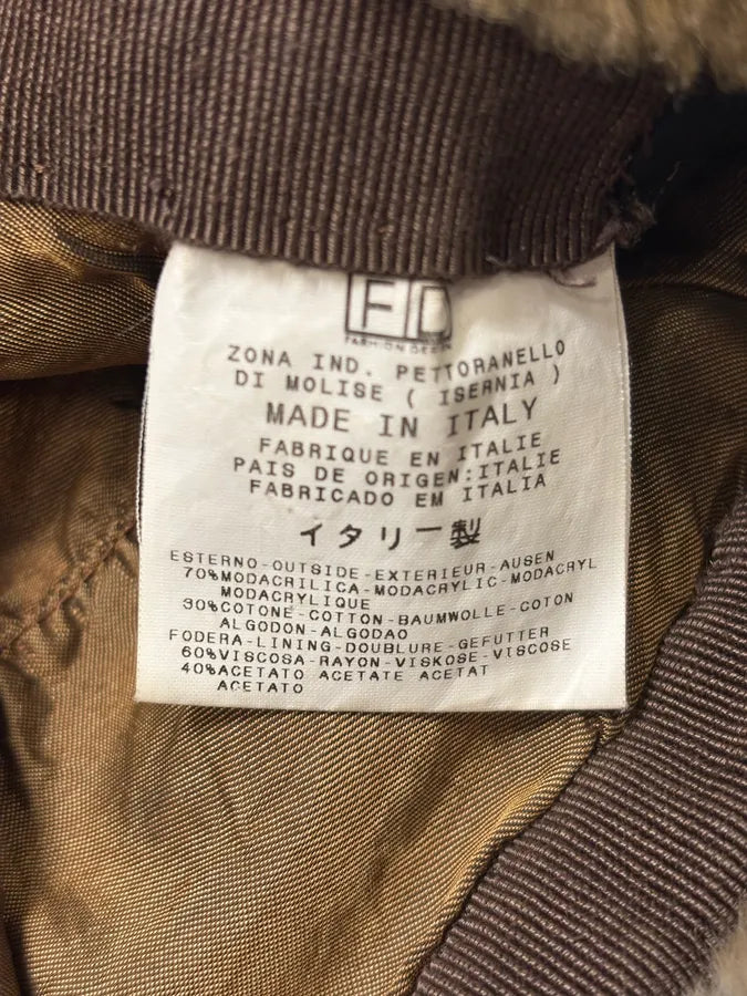 2000s Cavalli Fur Chapka Hat zvEGSFG 6