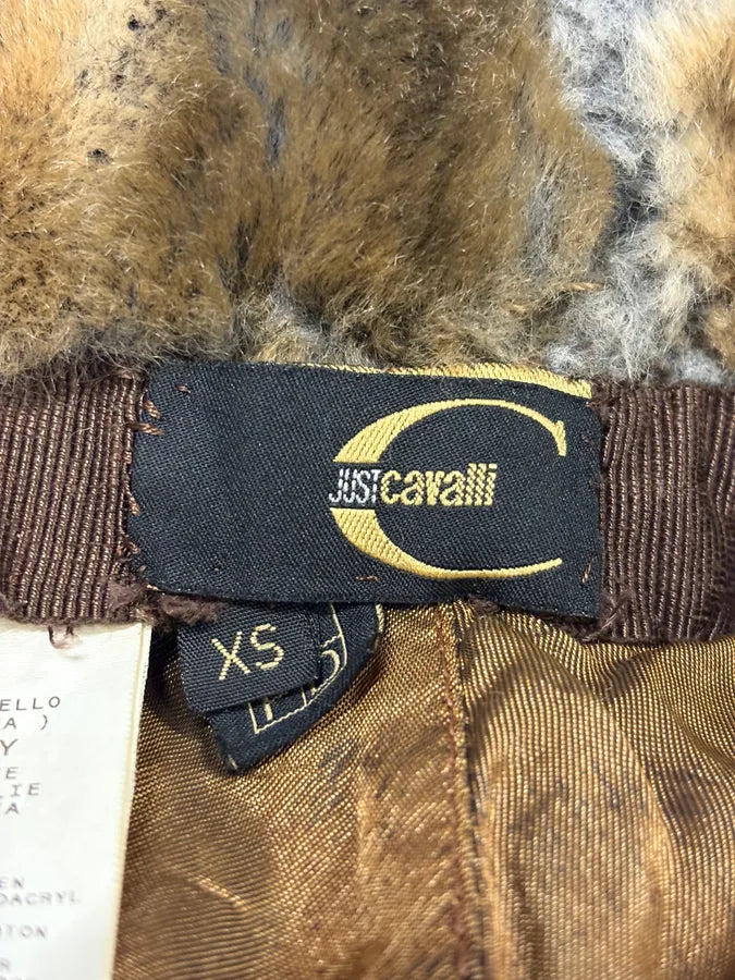2000s Cavalli Fur Chapka Hat zvEGSFG 4