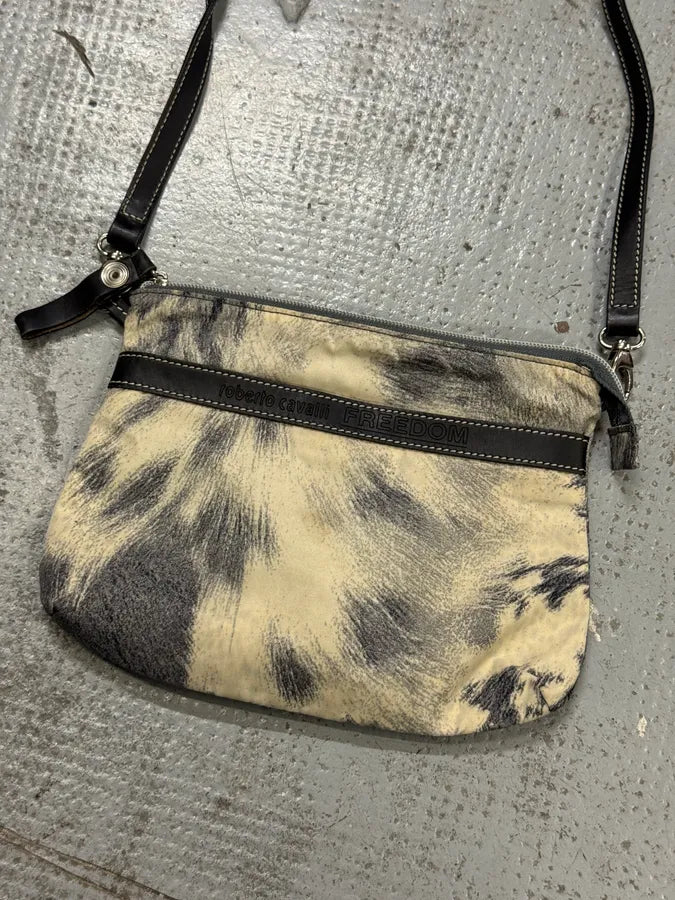 2000s Cavalli Fur Effect Shoulder Bag zxPGlBQ 3
