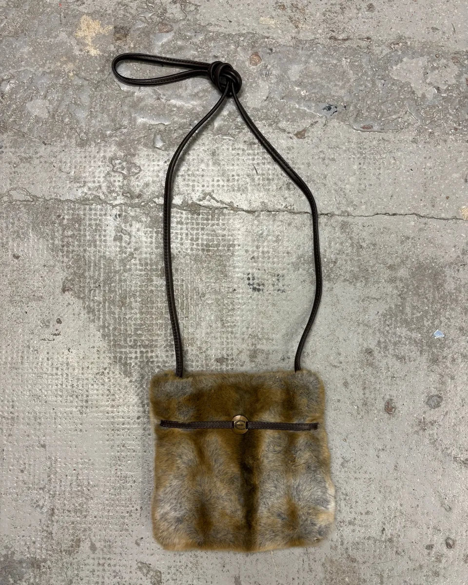 2000s Cavalli Fur Shoulder Bag SoDTZdc 0
