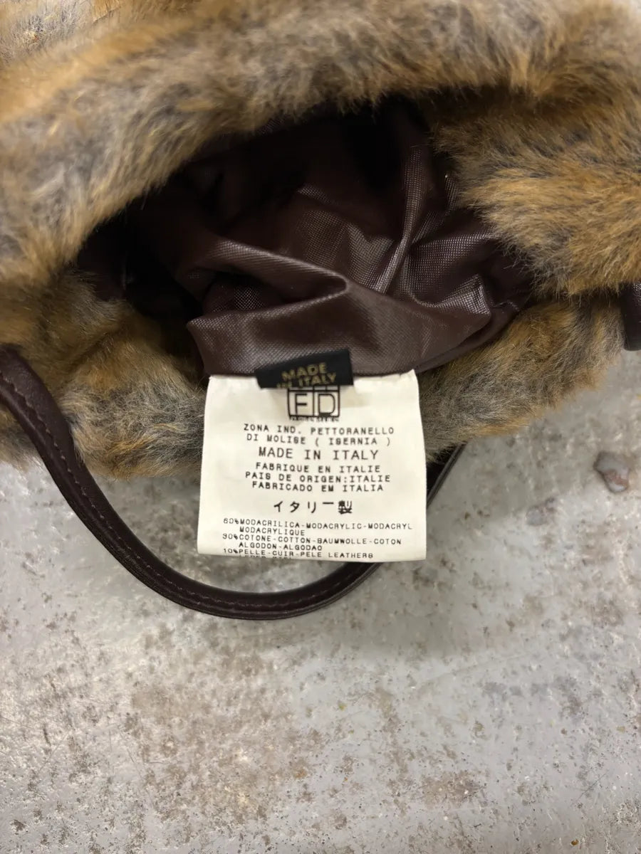 2000s Cavalli Fur Shoulder Bag SoDTZdc 5