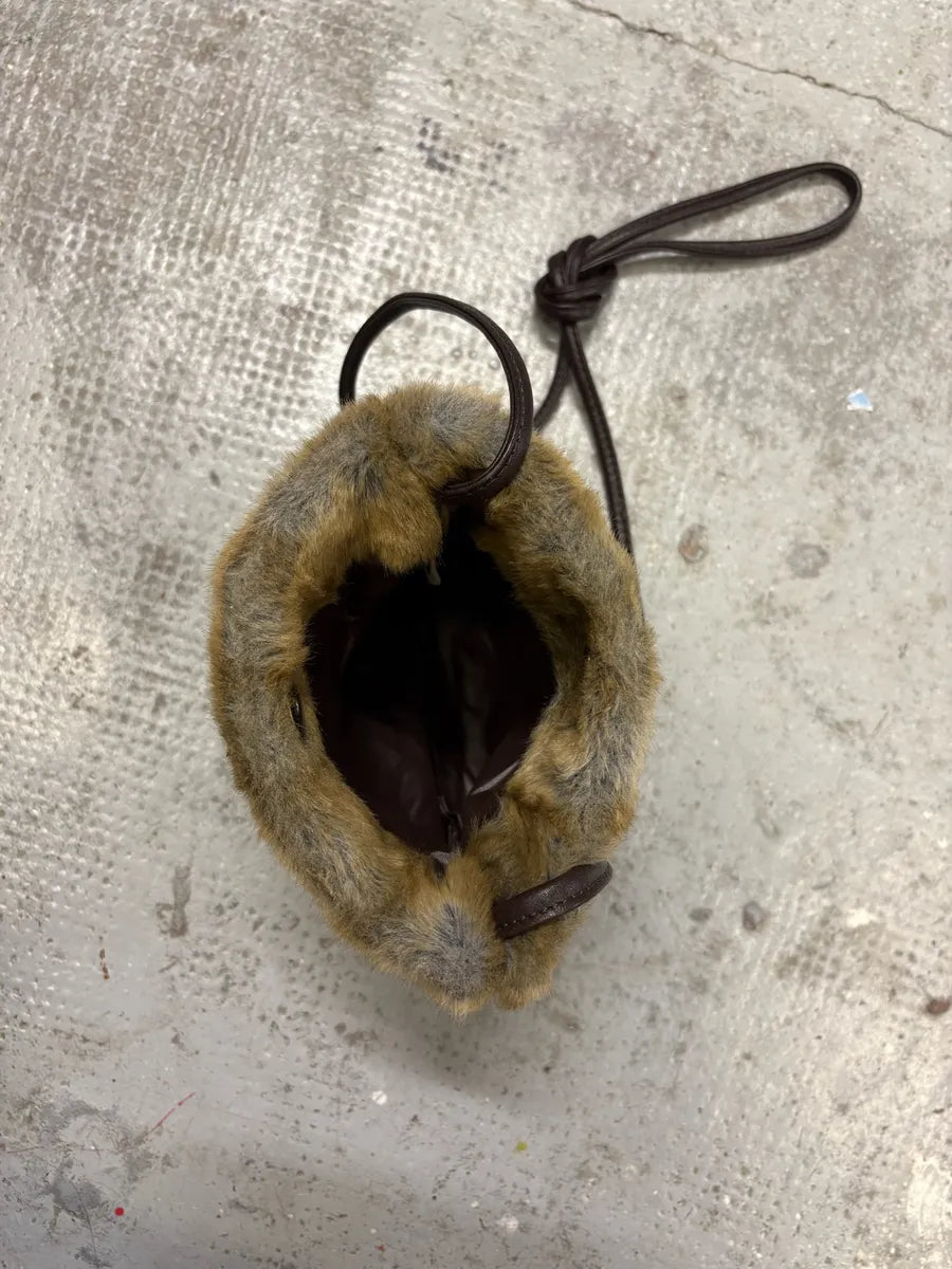 2000s Cavalli Fur Shoulder Bag SoDTZdc 6