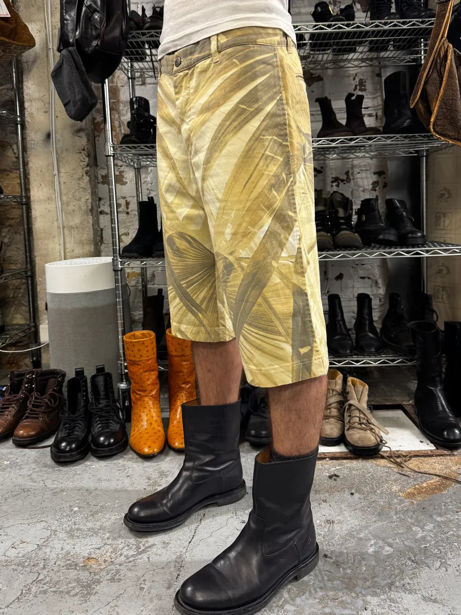 2000s Cavalli Golden Palma Shorts osxrbYB 0