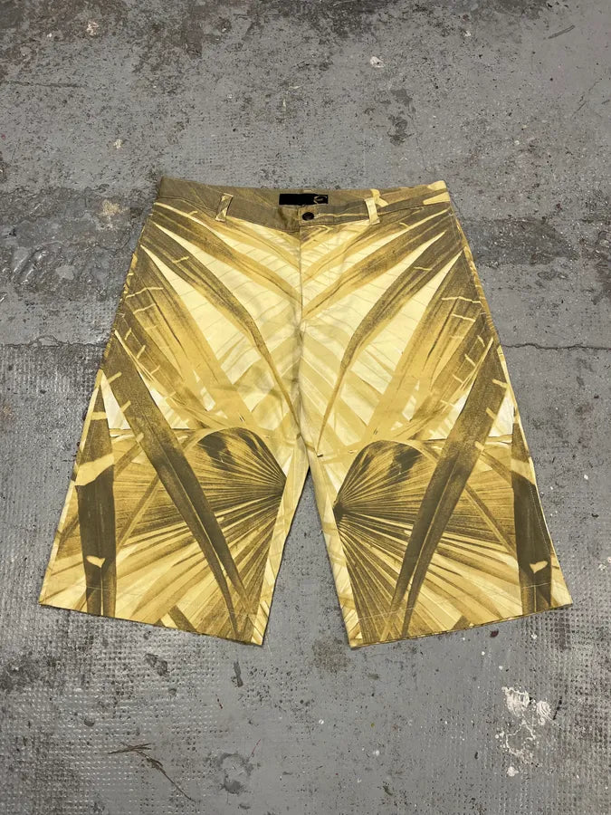 2000s Cavalli Golden Palma Shorts osxrbYB 1