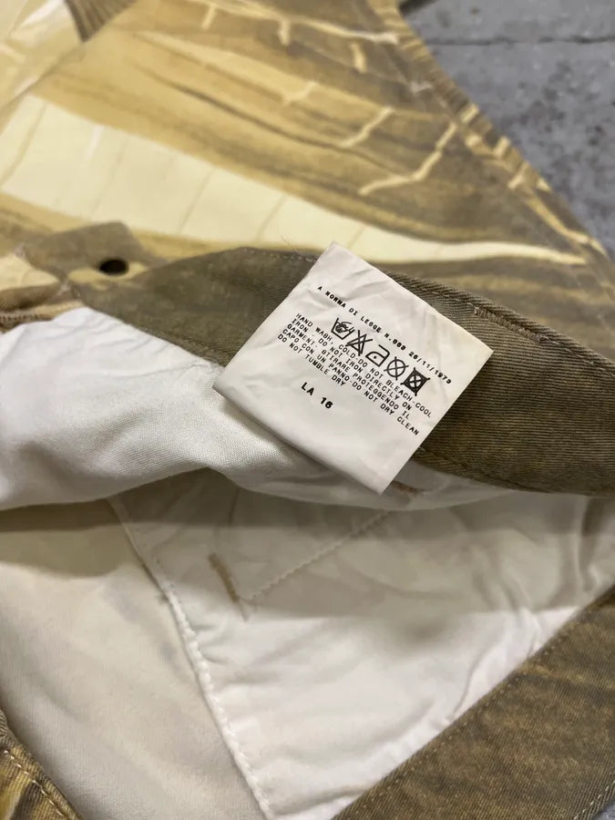 2000s Cavalli Golden Palma Shorts osxrbYB 10