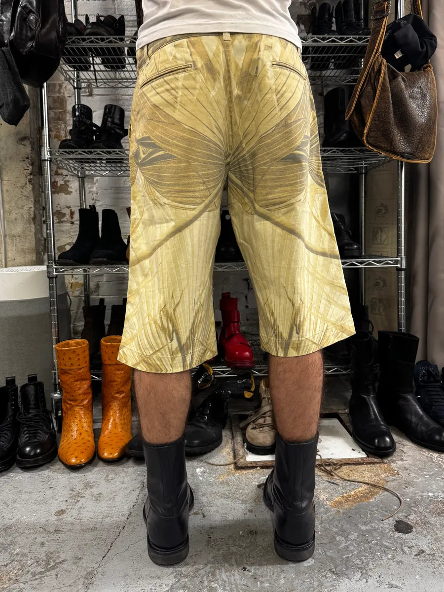 2000s Cavalli Golden Palma Shorts osxrbYB 3