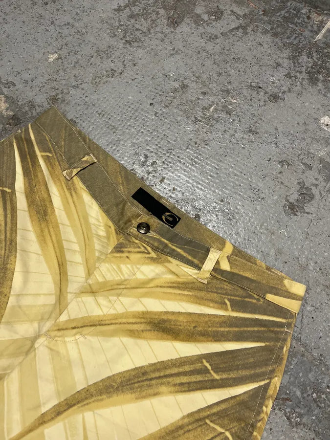 2000s Cavalli Golden Palma Shorts osxrbYB 4