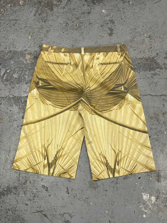 2000s Cavalli Golden Palma Shorts osxrbYB 6