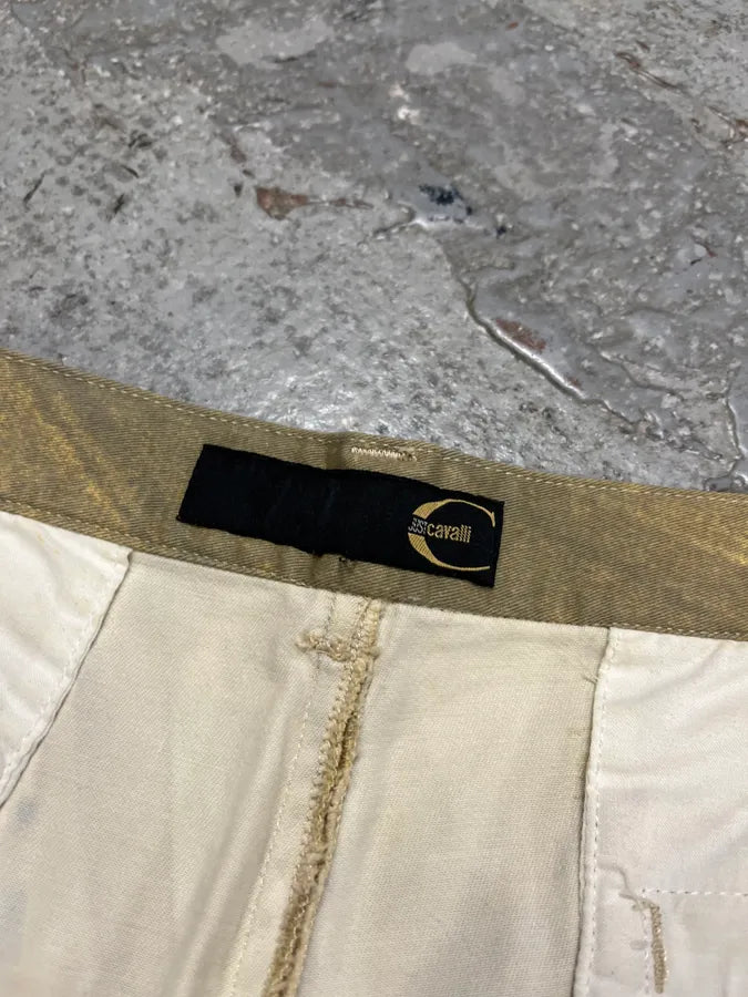 2000s Cavalli Golden Palma Shorts osxrbYB 8