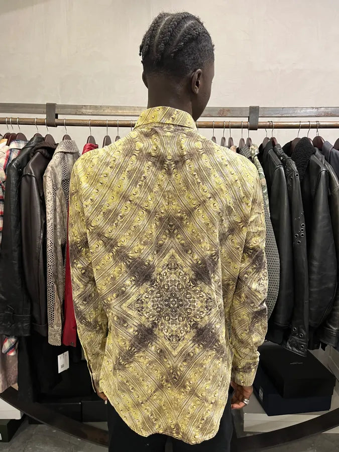 2000s Cavalli Golden Spirit Shirt kdwCEuG 2