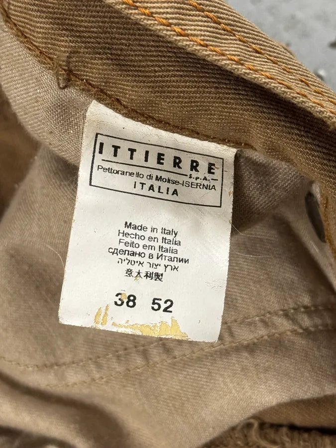 2000s Cavalli Camel Brown Pants ulVeLLv 11