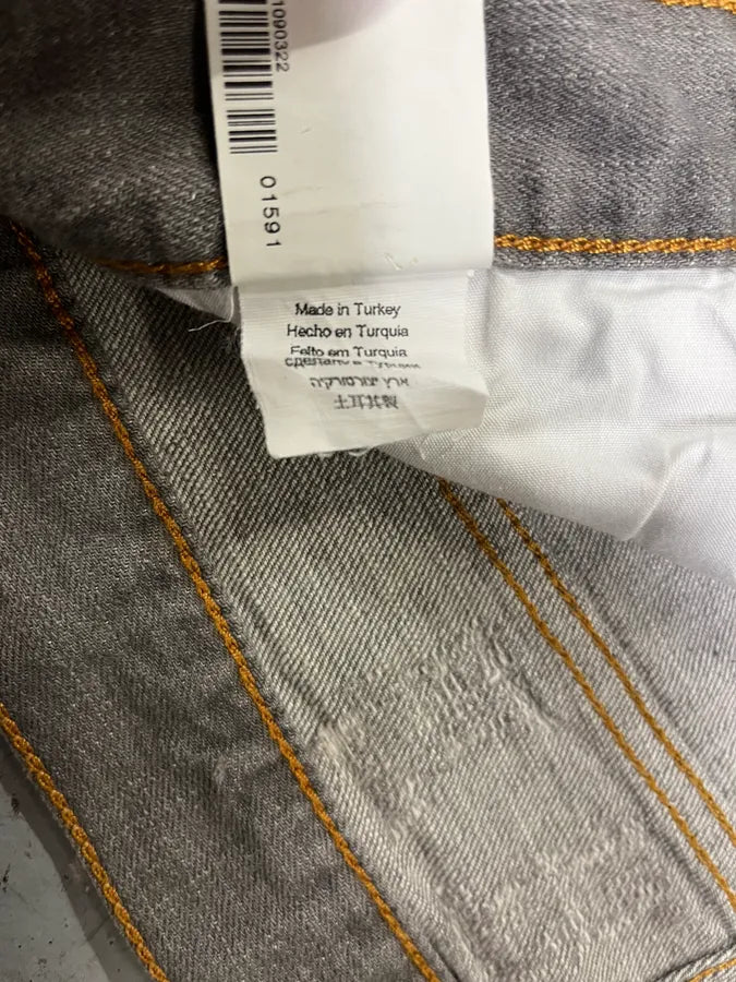 2000s Cavalli Grey Distressed Denim Jeans (M) oWKYVkU 9