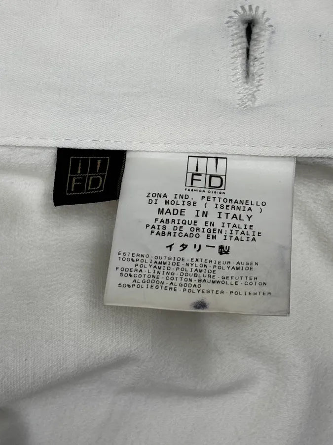 2000s Cavalli Grey Eroded Denim Jacket svIrwgv 11