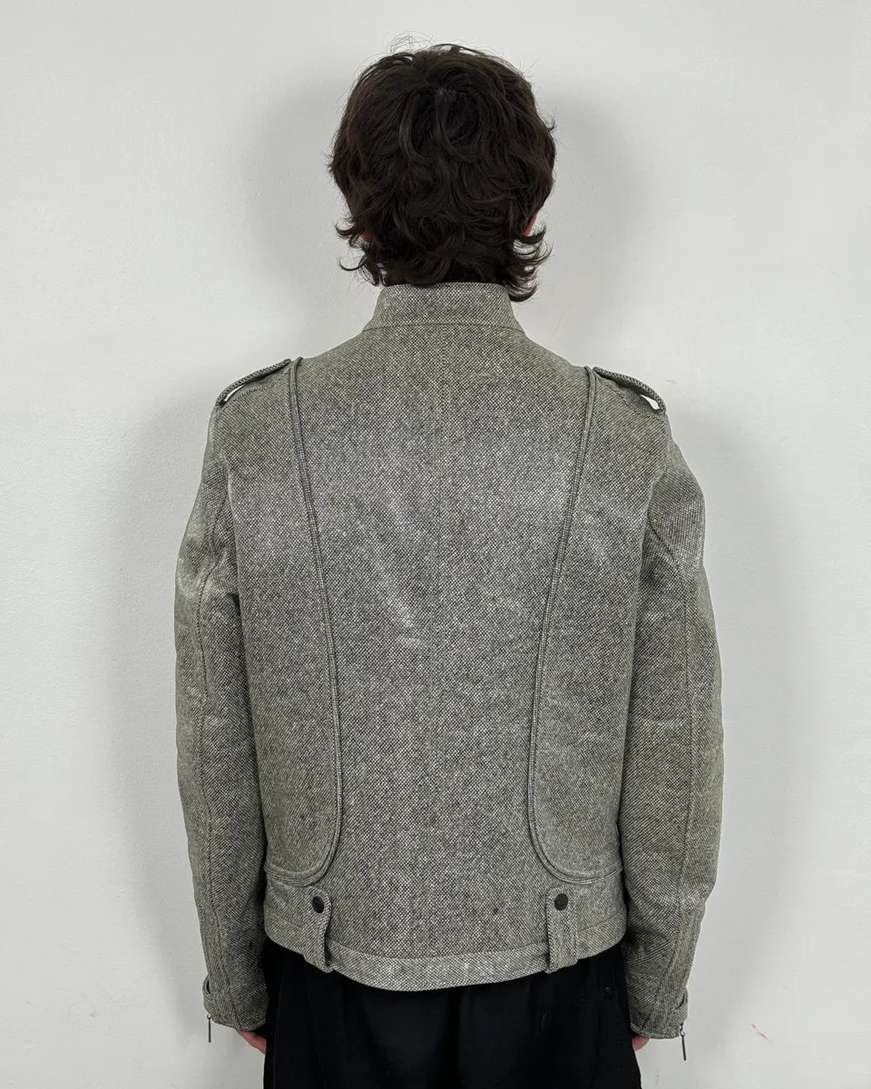 2000s Cavalli Grey Multi Zip Astro Jacket hjoeYWt 1