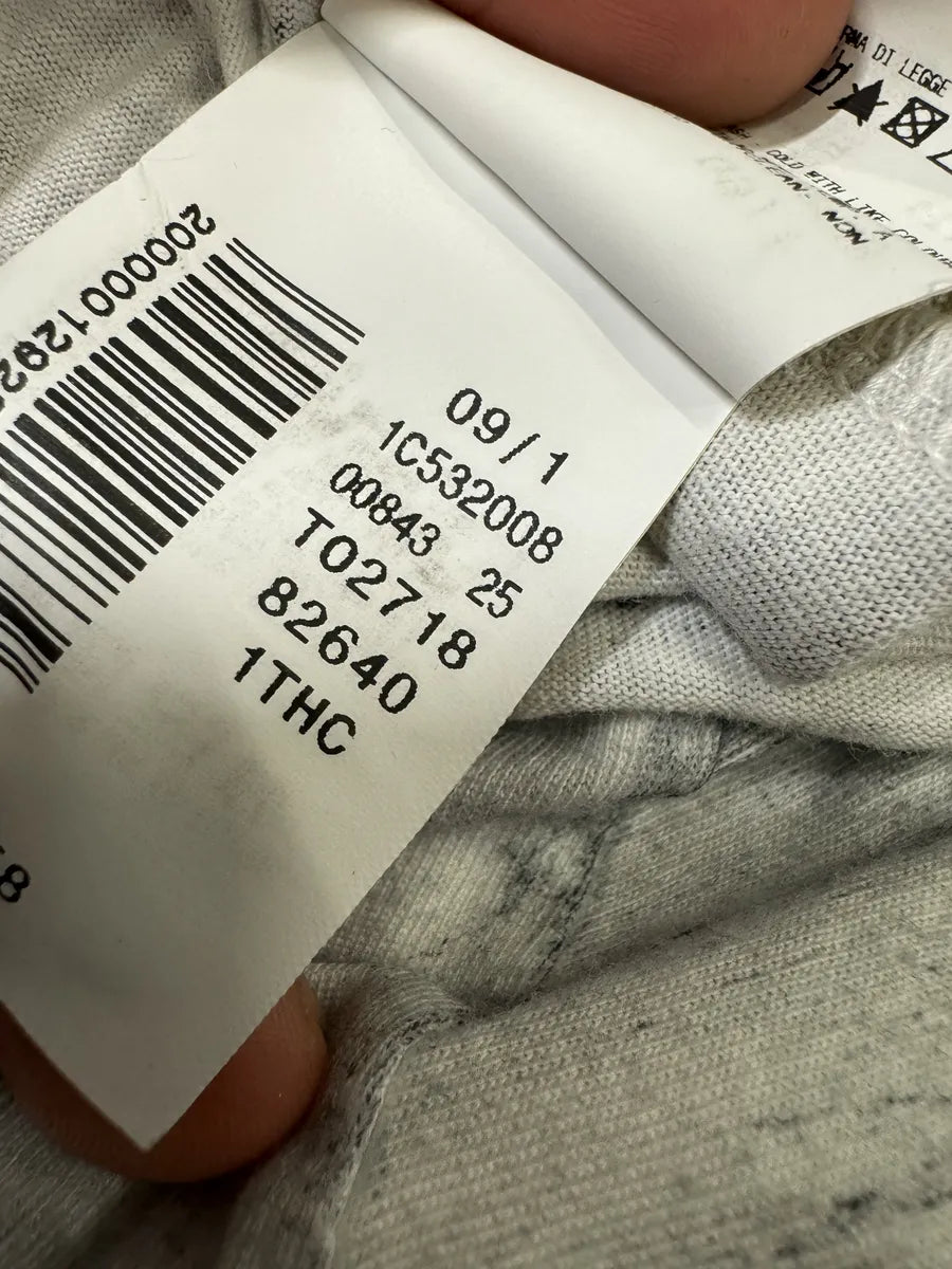 2000s Cavalli Grey Trompe L’oeil Effect Tee-Shirt (M/L) jOuFlzF 10