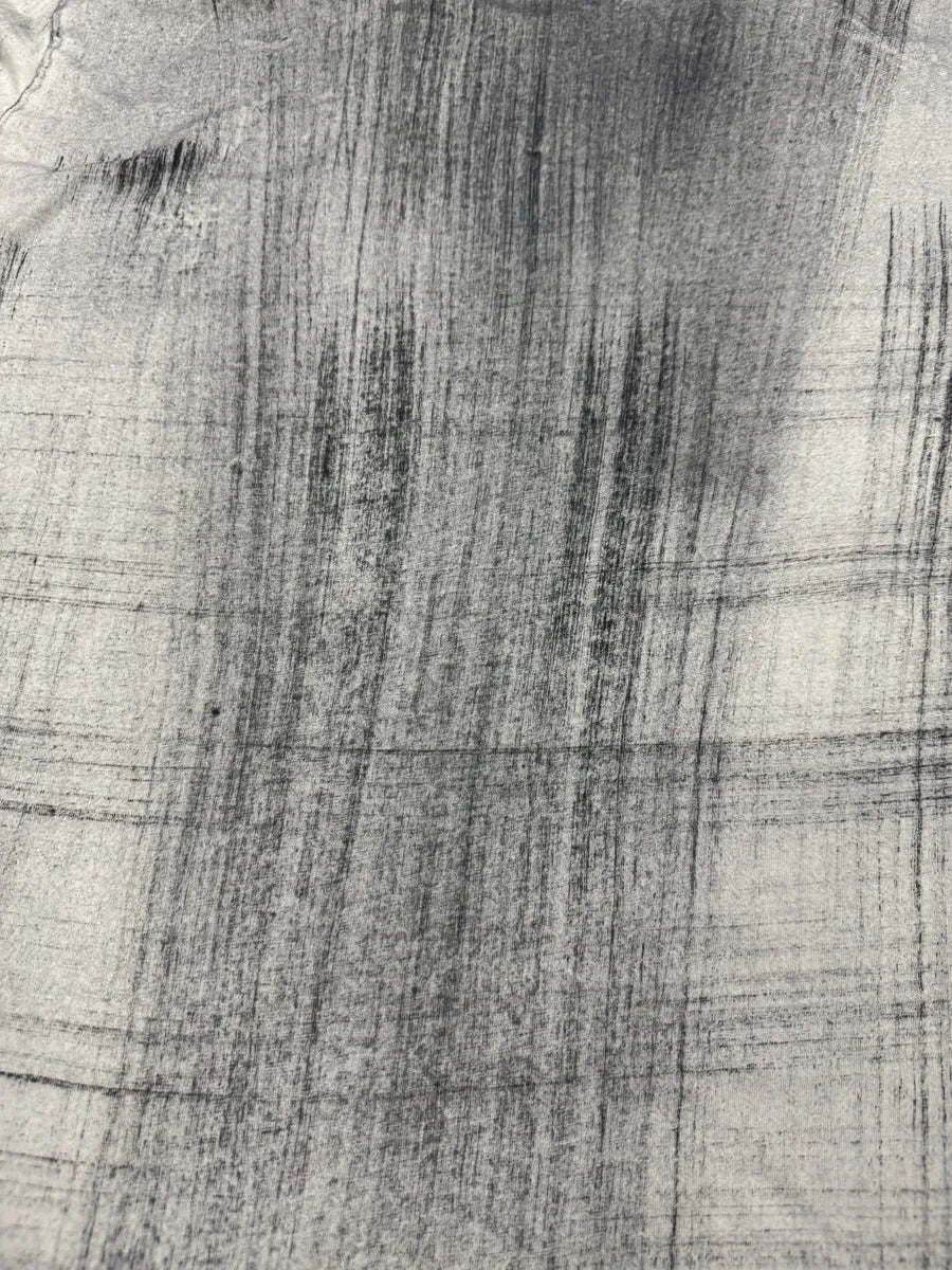 2000s Cavalli Grey Trompe L’oeil Effect Tee-Shirt (M/L) jOuFlzF 9