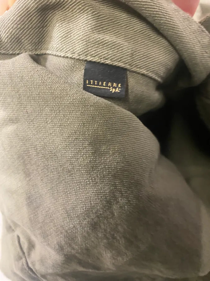 2000s Cavalli Faded Green Light Trucker Jacket qXdNafL 9