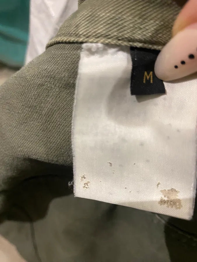 2000s Cavalli Faded Green Light Trucker Jacket qXdNafL 8