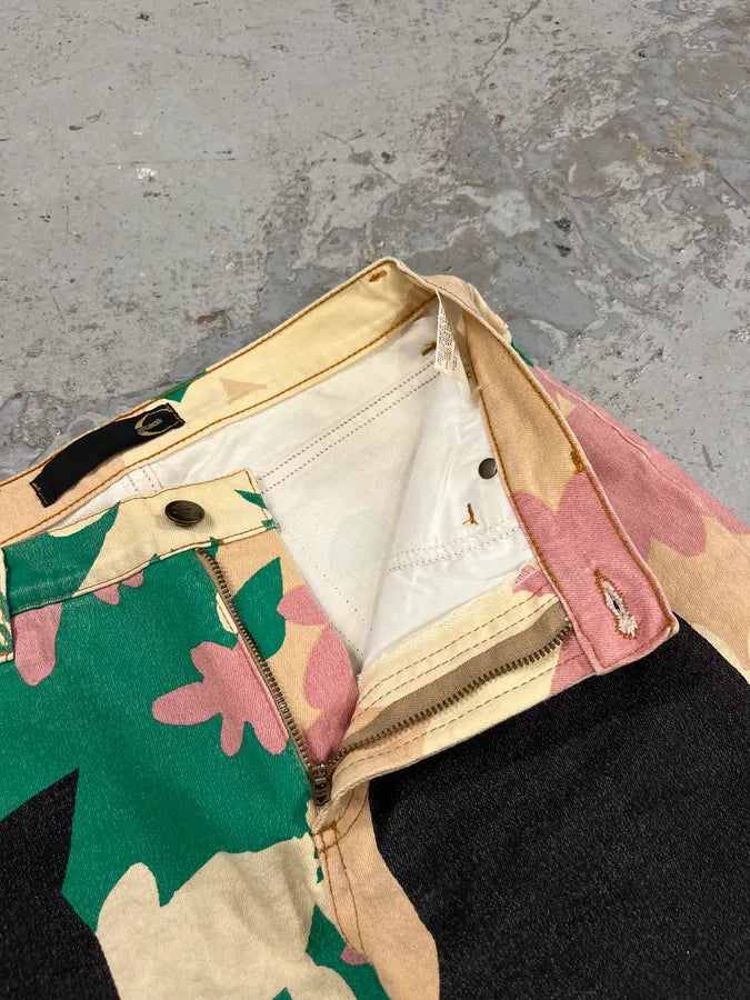 2000s Cavalli Human Artwork Contemporary Pants tKOBXoL 9