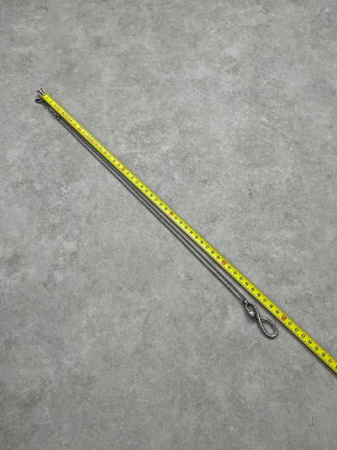 2000s Cavalli Infinity Snake Necklace aFTXLOR 7