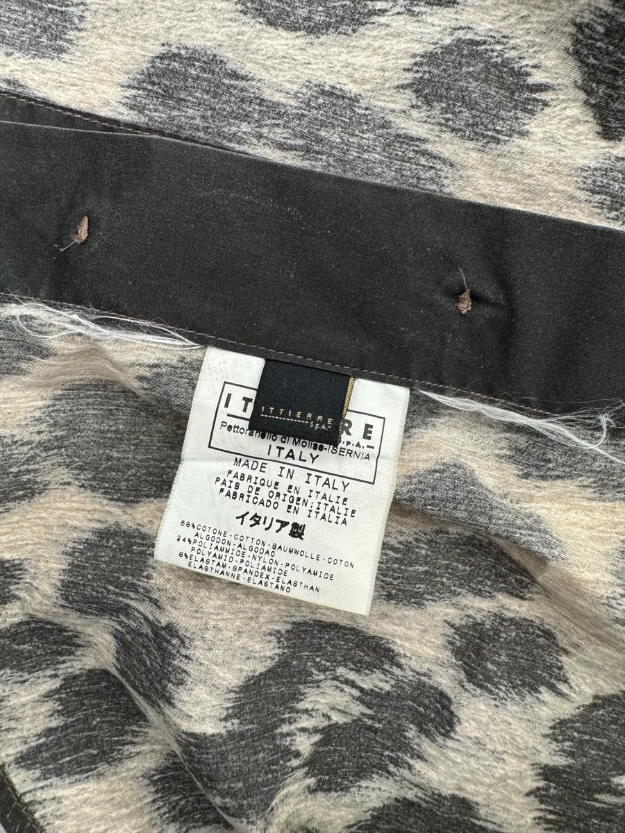 2000s Cavalli Leopard Black Shirt yNpQbrQ 11