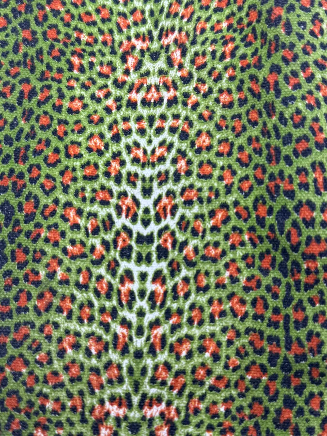 2010s Cavalli Leopard Green Modular Handle Bag LfgpXbd 7