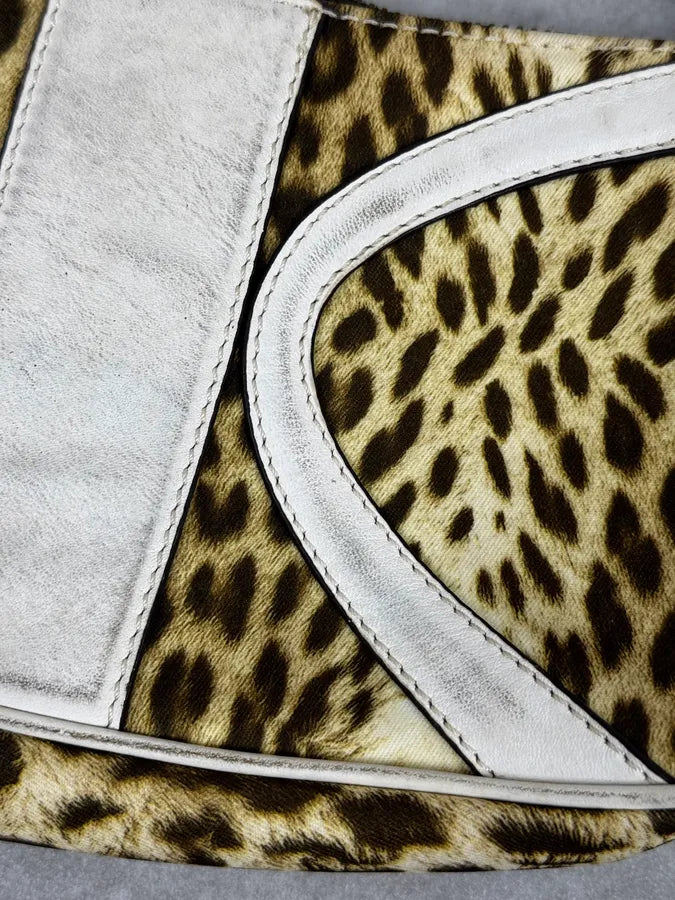 2000s Cavalli Leopard Handle Bag rXgQQOP 8