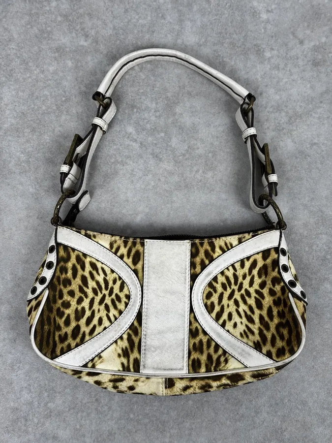 2000s Cavalli Leopard Handle Bag rXgQQOP 3