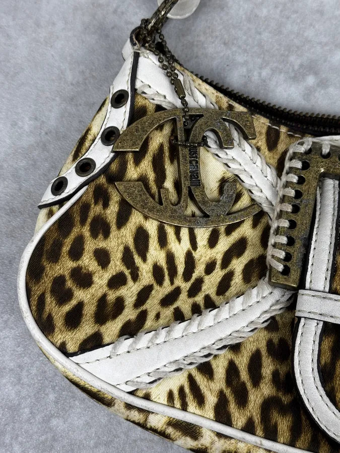 2000s Cavalli Leopard Handle Bag rXgQQOP 7