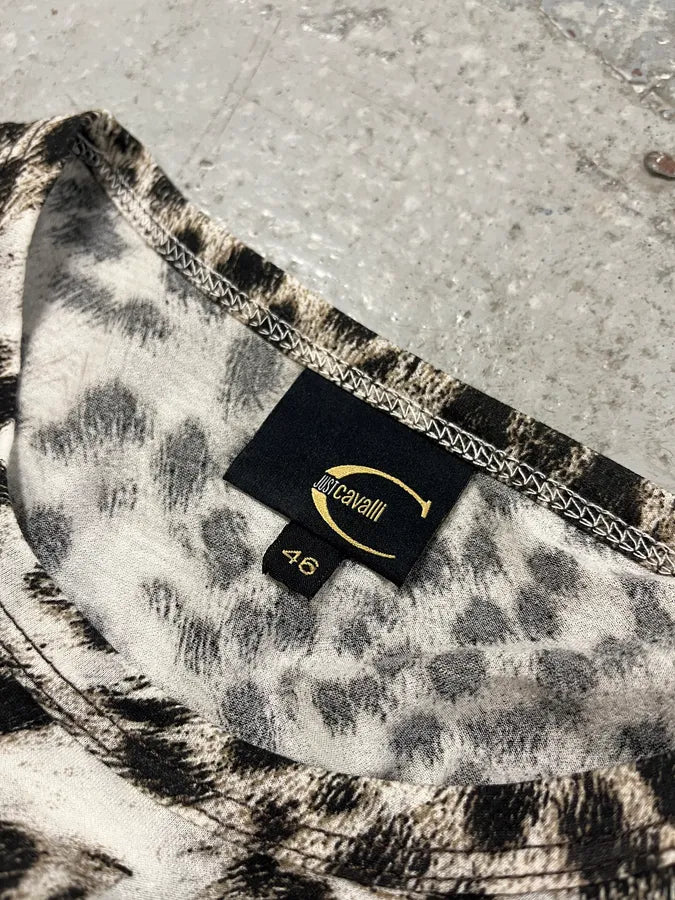 2000s Cavalli Leopard Longsleeves Top (S) BnDiFOf 5