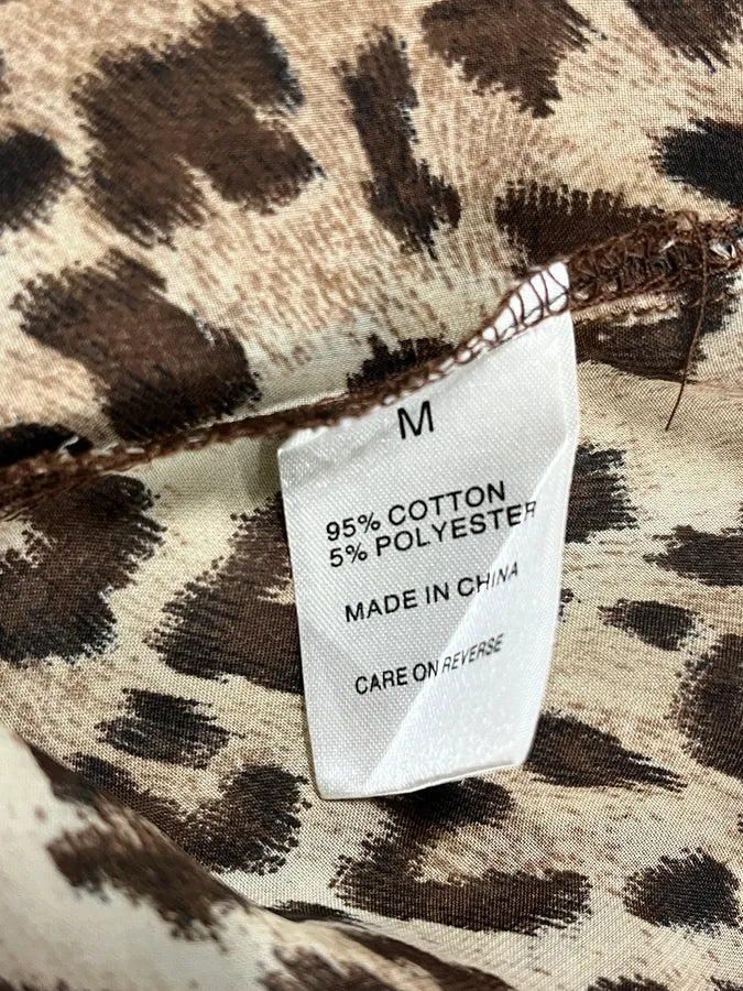 2000s Cavalli Leopard Print Chic Shirt mICmZvt 9