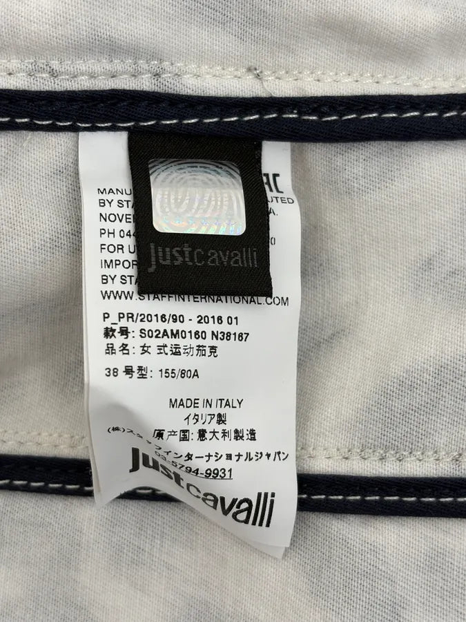 SS2016 Cavalli Leopard Print Jacket nYSWALa 10