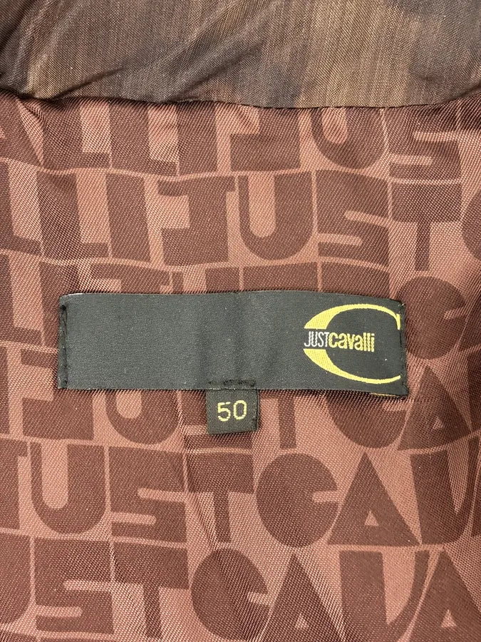 2000s Cavalli Leopard Print Obscure Bomber Jacket BIVXoaY 9