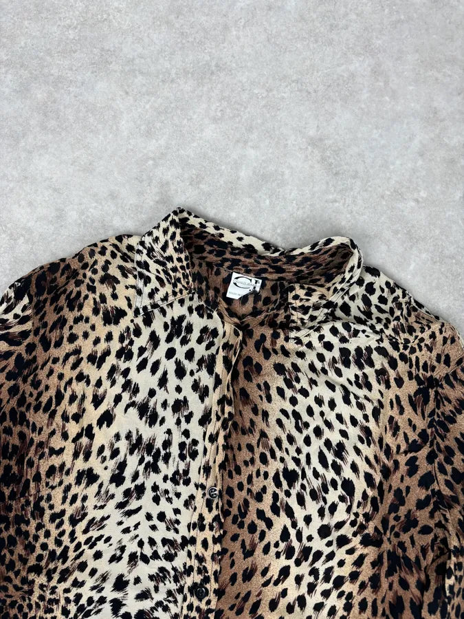 2000s Cavalli Leopard Print Shirt  BCibbMB 3