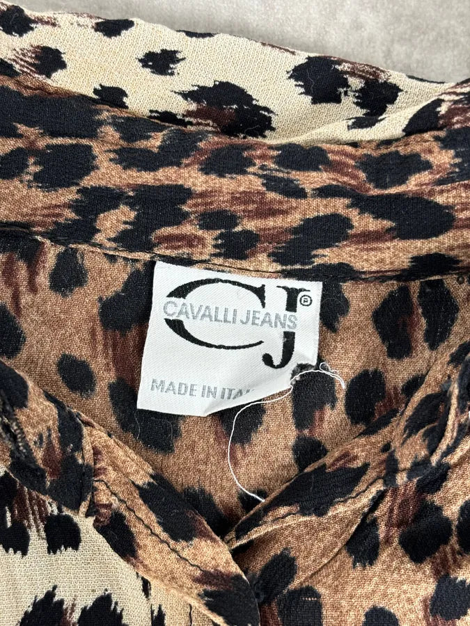 2000s Cavalli Leopard Print Shirt  BCibbMB 9