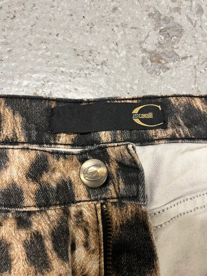 2000s Cavalli Leopard Skirt (M) eEfAcjG 7